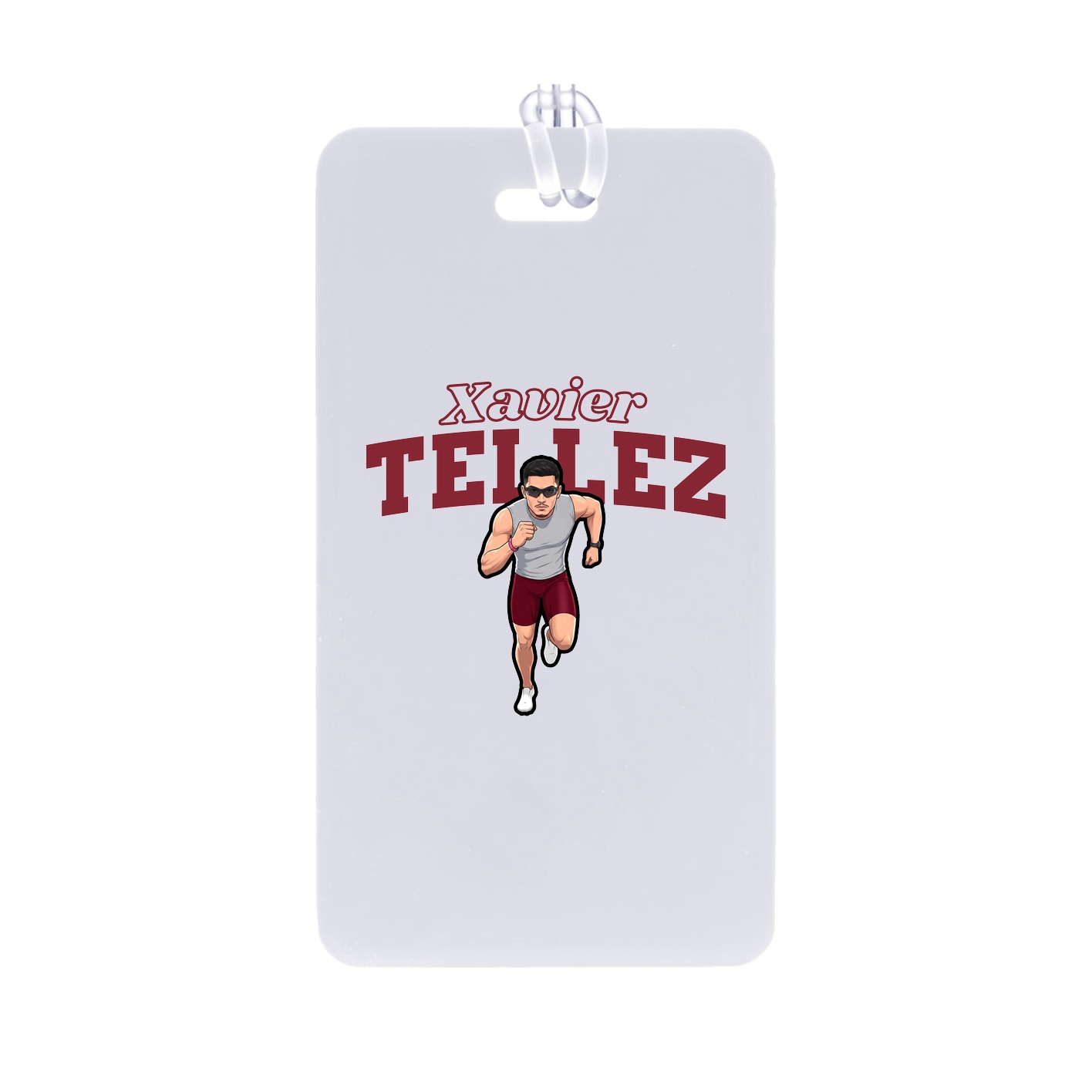 Bag Tag — Name Arch in Classic