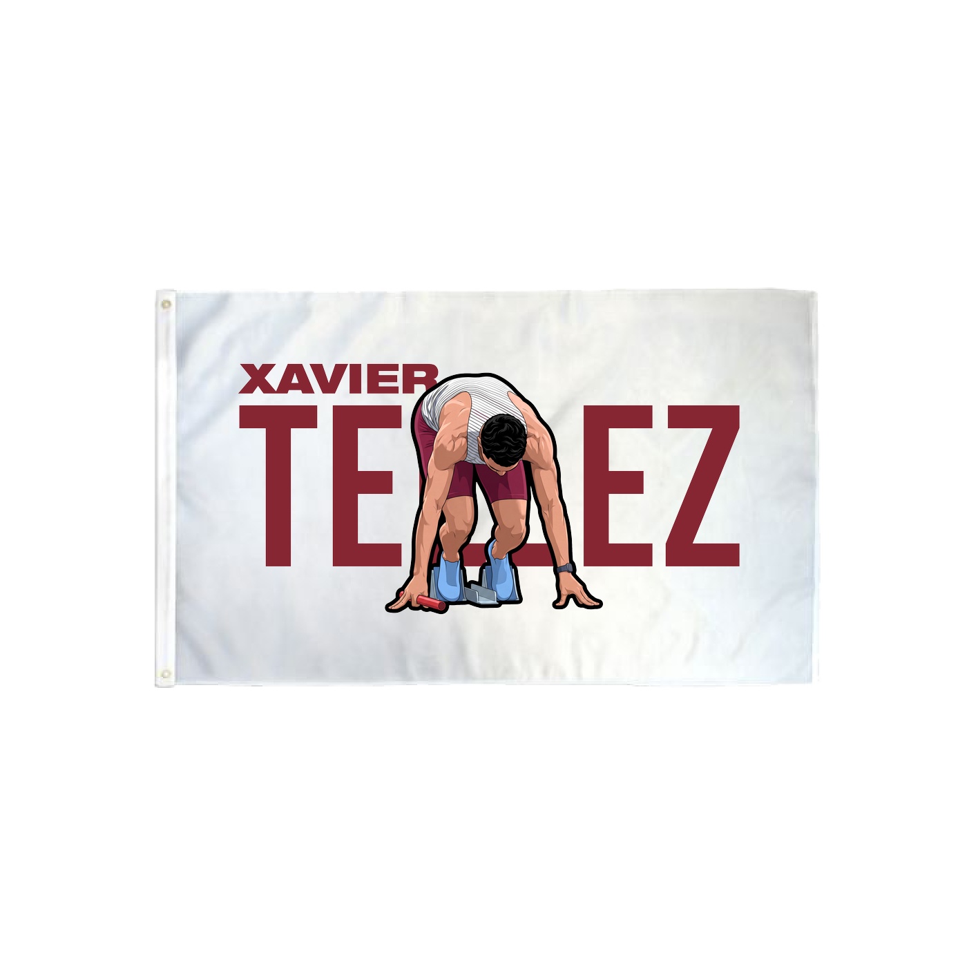 3x5 Flag — Player Name in Classic
