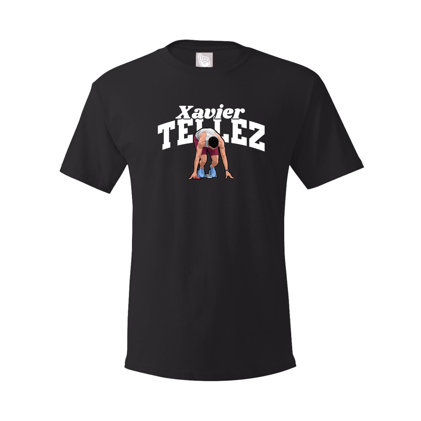 Youth Tee — Signature Arch in Black