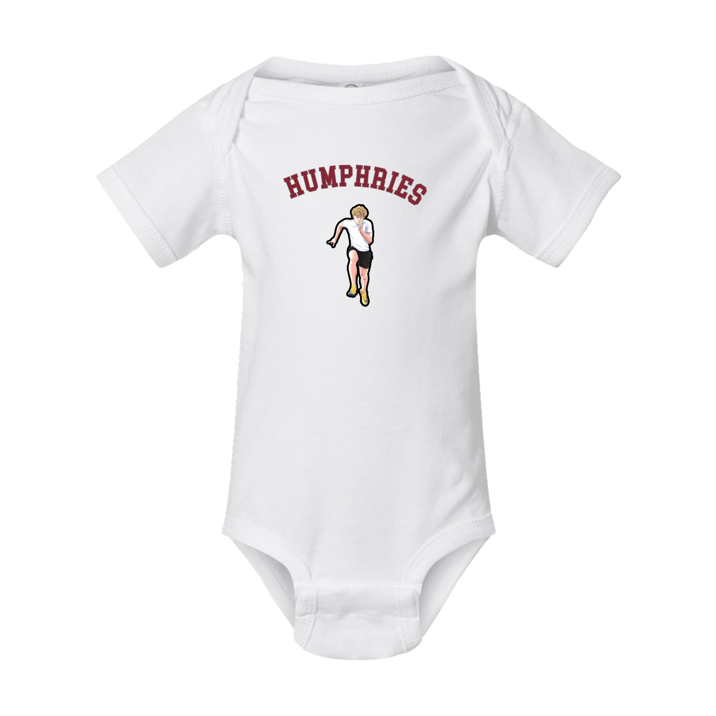 Baby Onesie — Shirsey Arch in White