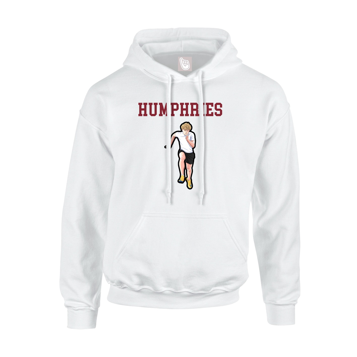 Youth Hoodie — Shirsey in White