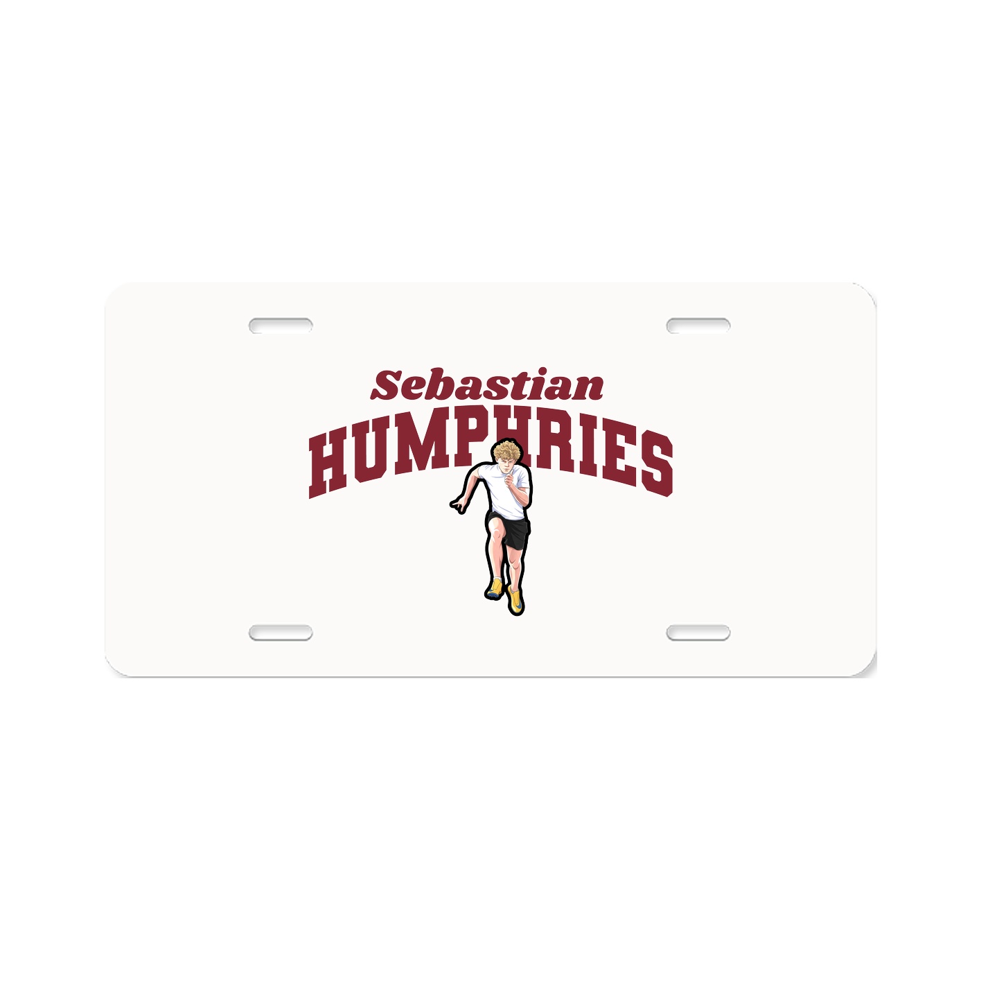 License Plate — Signature Arch in Classic