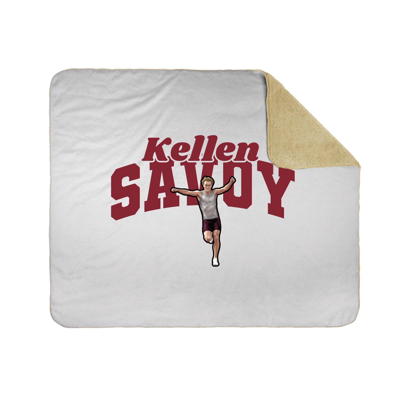 Throw Blanket — Signature Arch in White