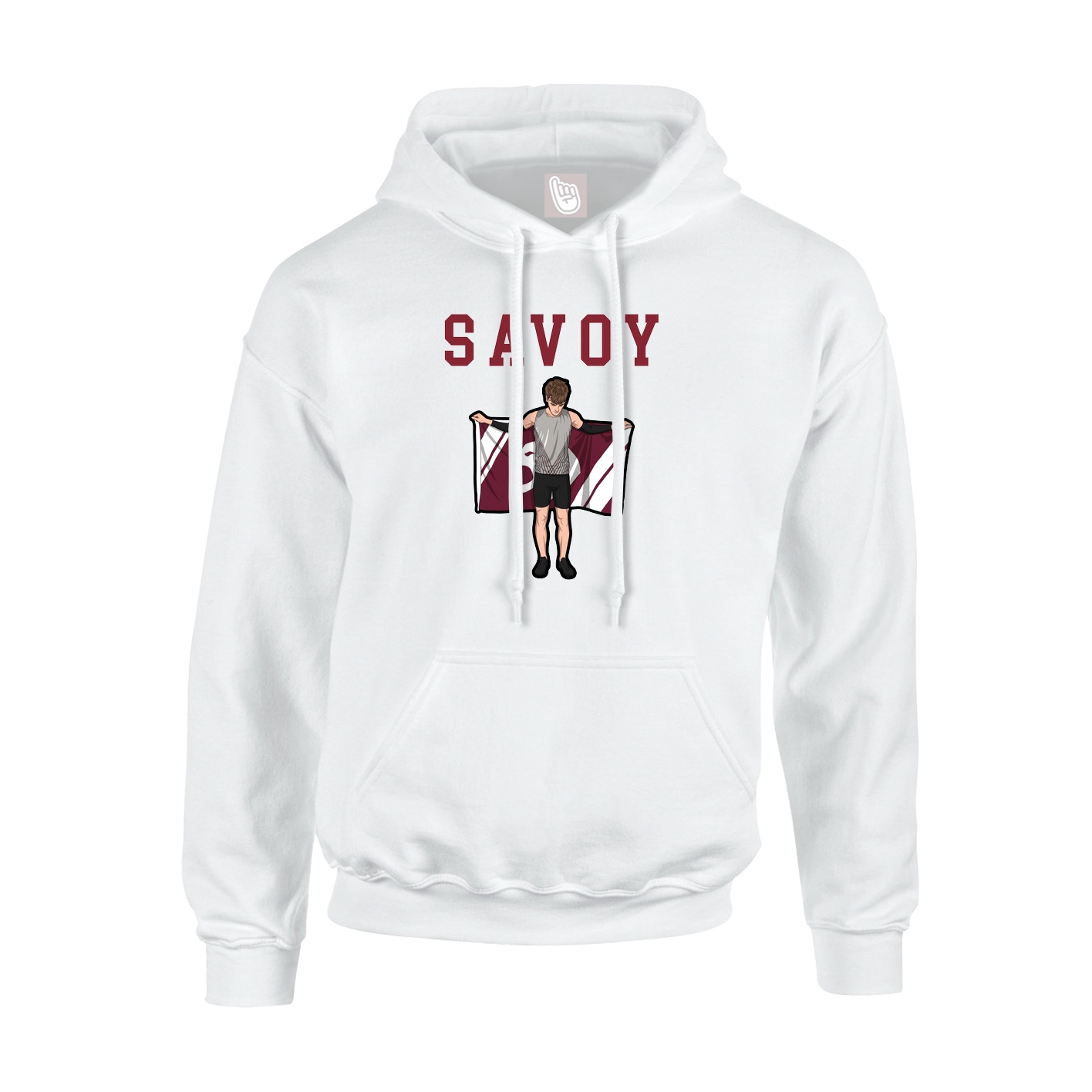 Youth Hoodie — Shirsey in White