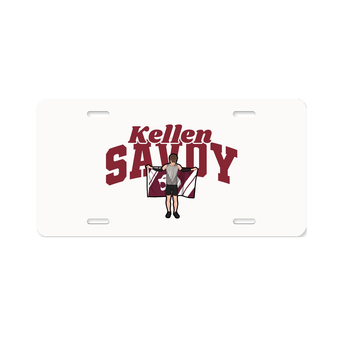License Plate — Signature Arch in Classic