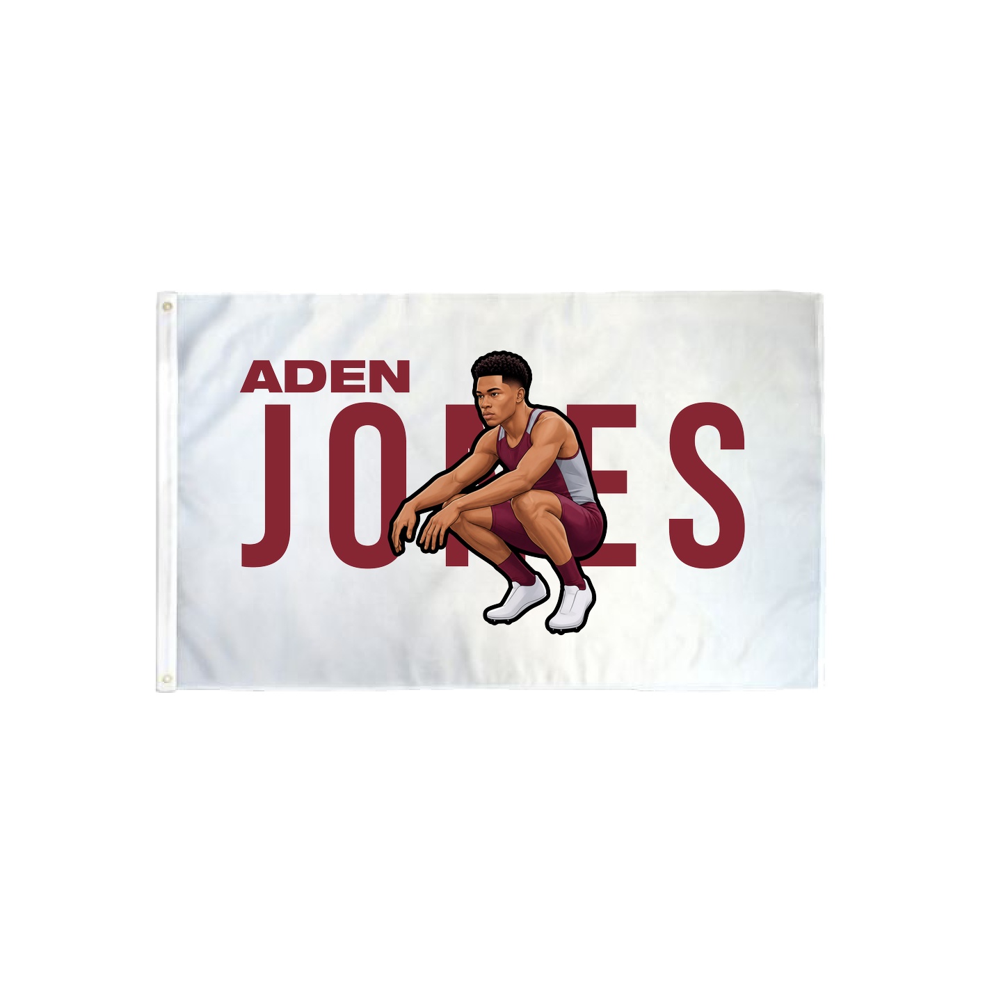 3x5 Flag — Player Name in Classic