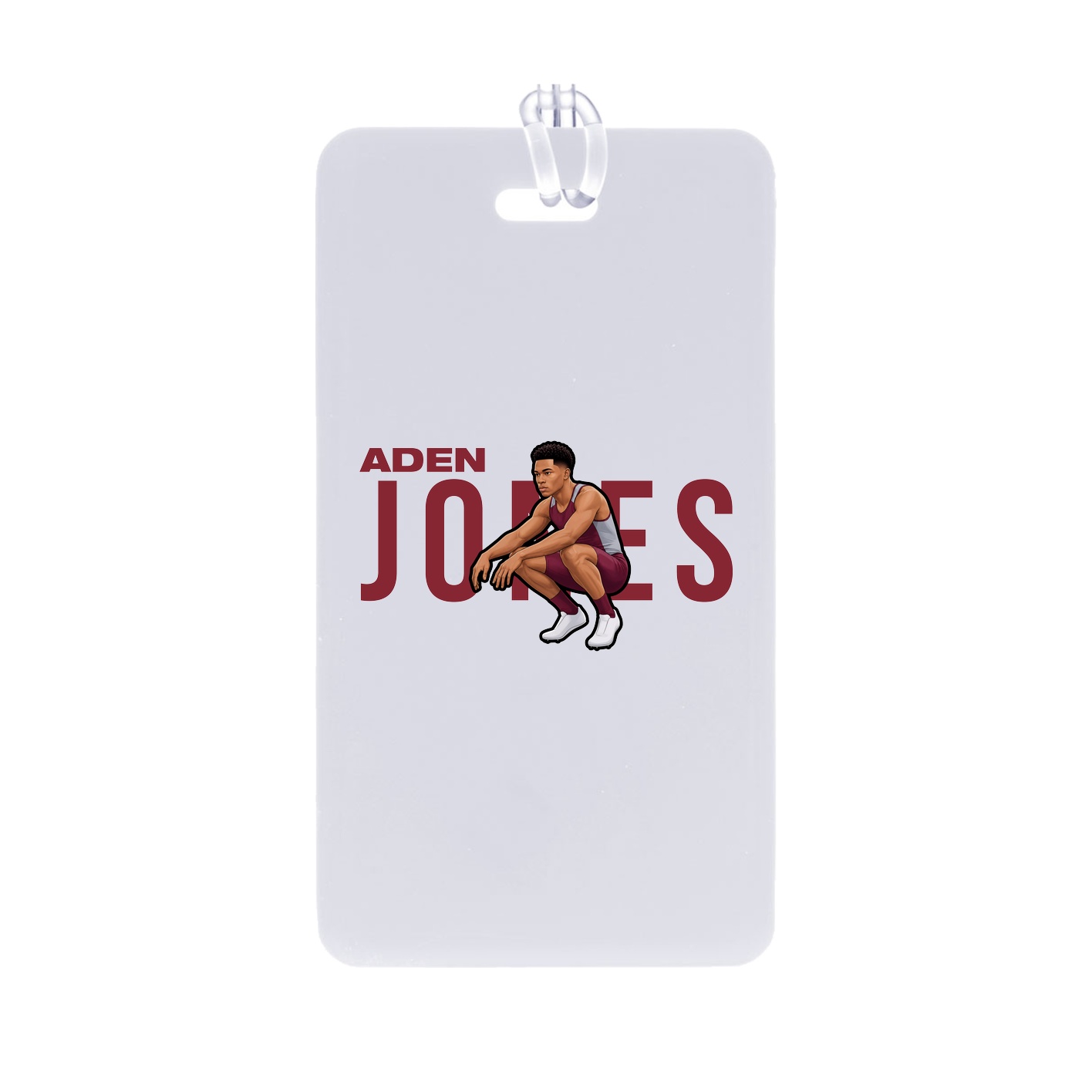 Bag Tag — Player Name in Classic