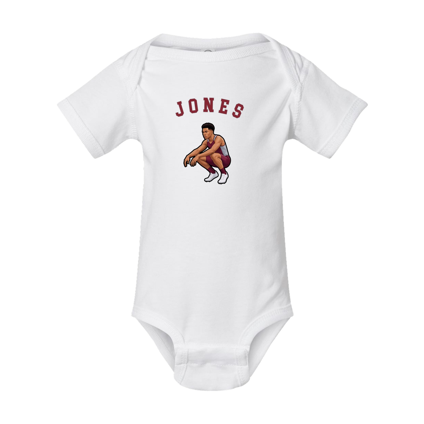 Baby Onesie — Shirsey Arch in White