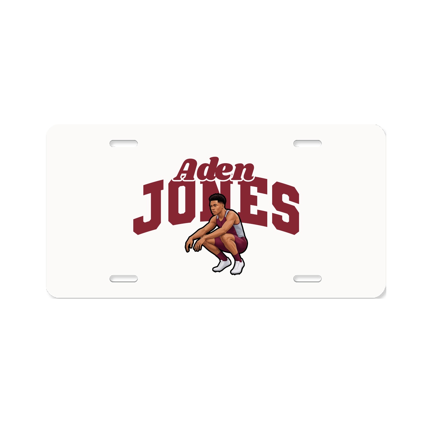 License Plate — Signature Arch in Classic