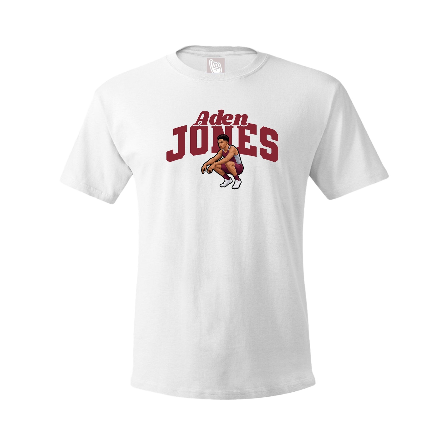 Youth Tee — Signature Arch in White