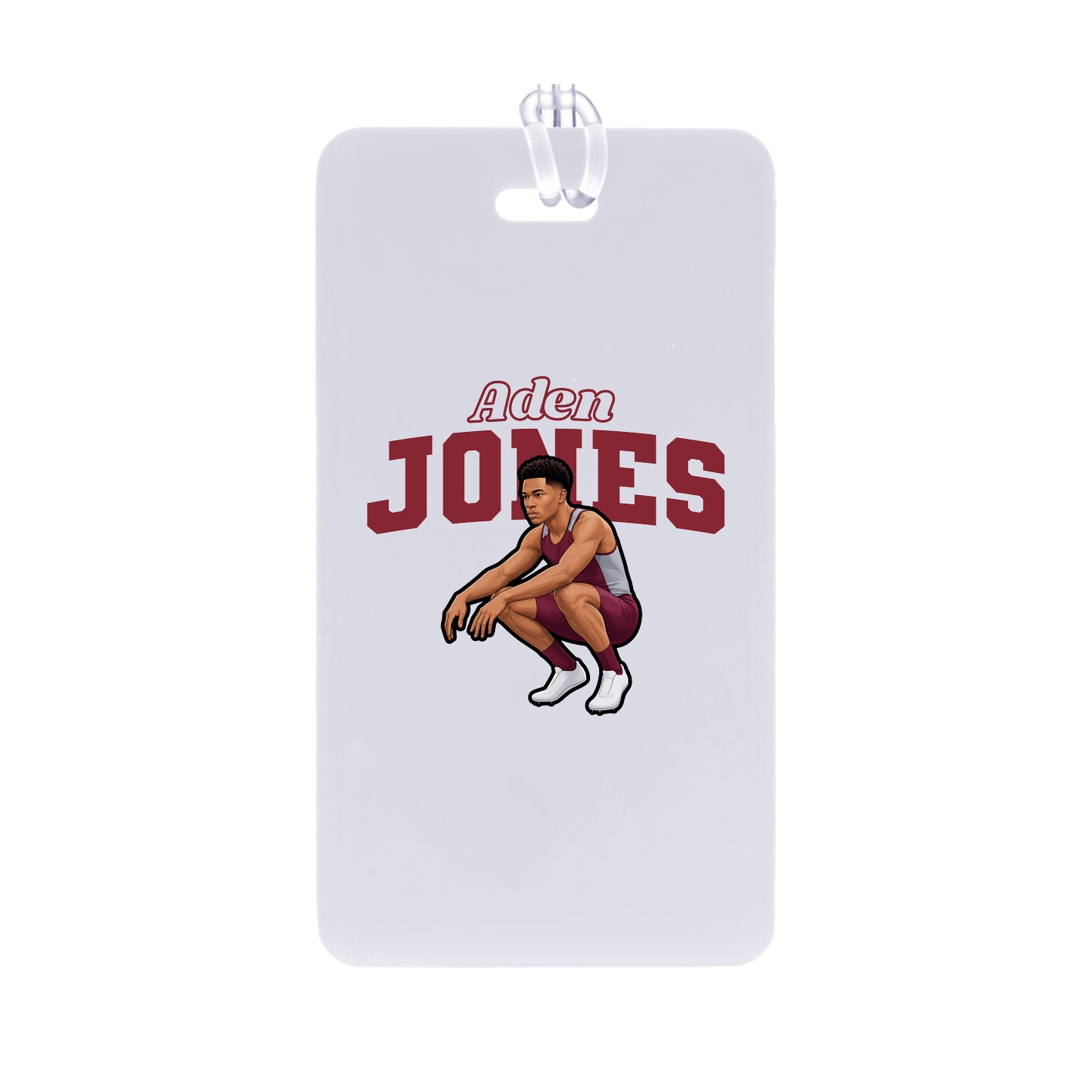 Bag Tag — Name Arch in Classic