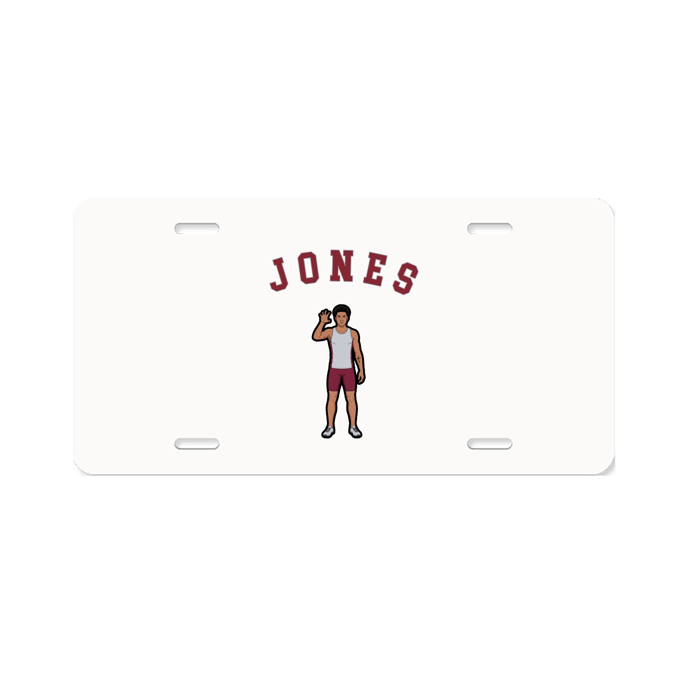 License Plate — Shirsey Arch in Classic