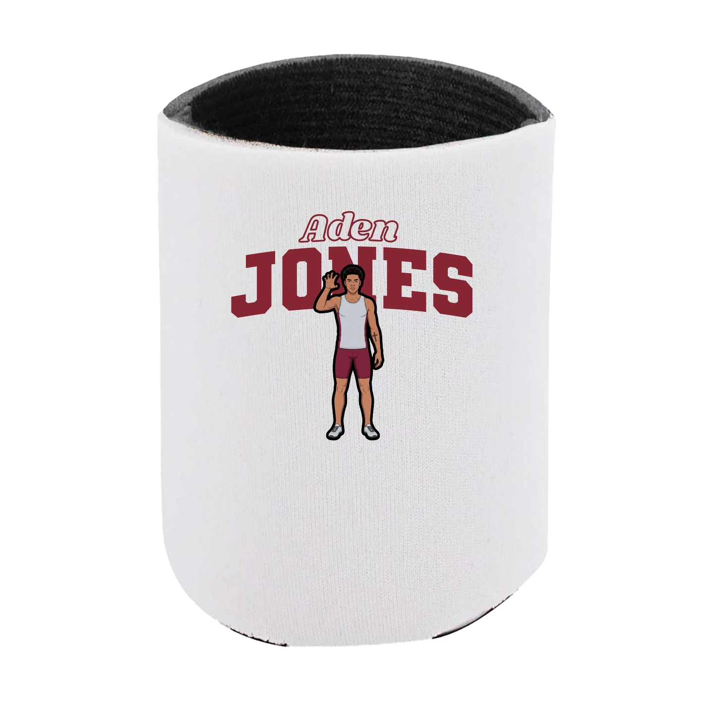 Can Holder — Name Arch in White
