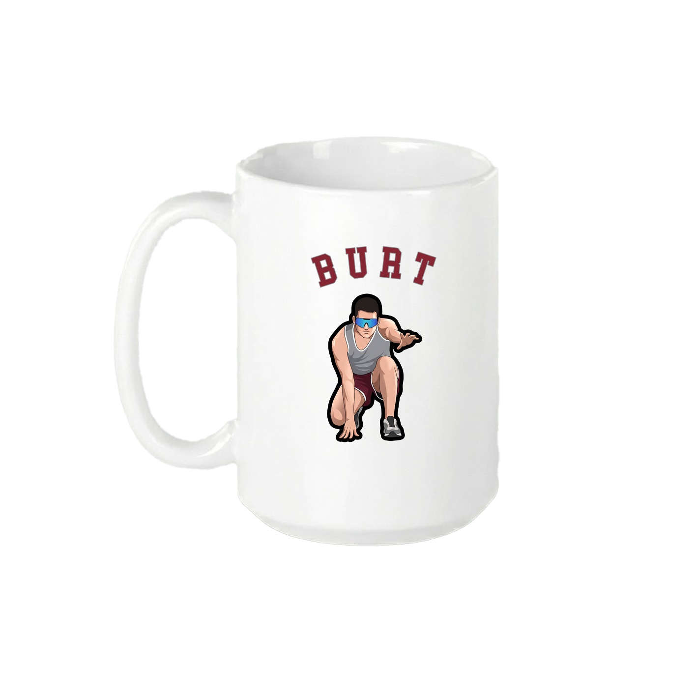 15oz Coffee Mug — Shirsey Arch in White