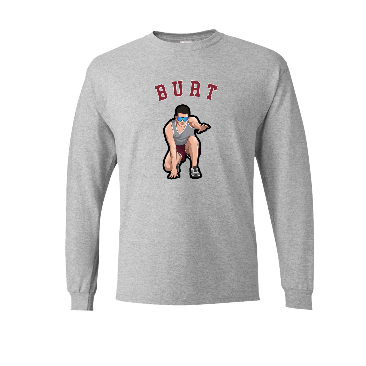 Long Sleeve Tee — Shirsey Arch in Grey