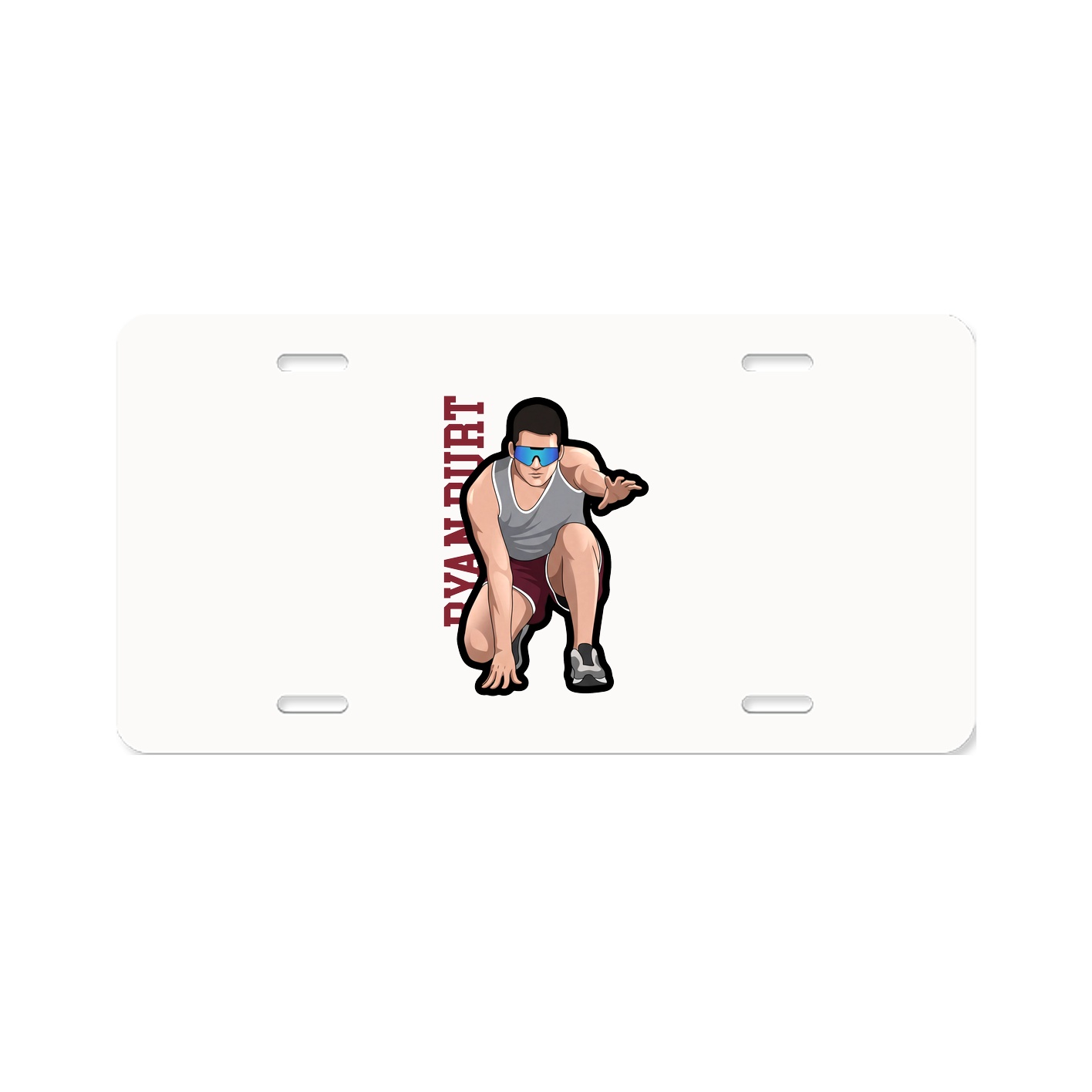 Aluminum License Plate
