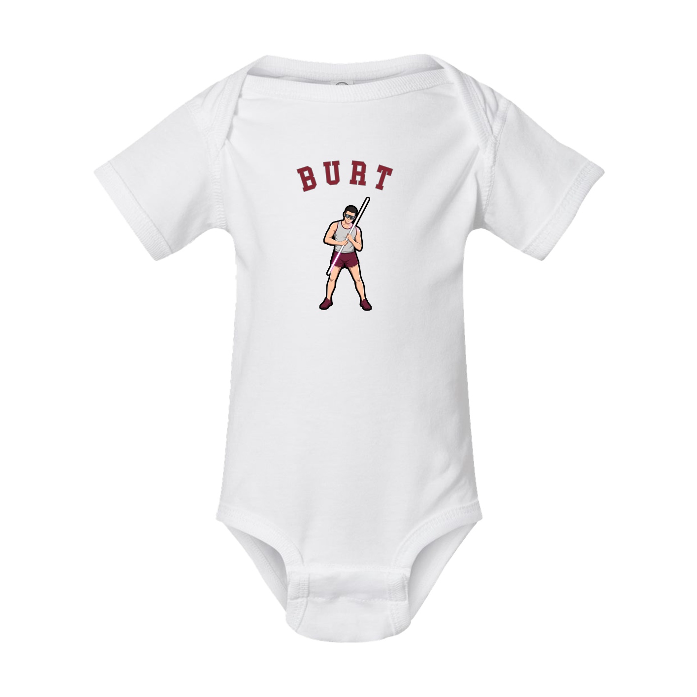 Baby Onesie — Shirsey Arch in White