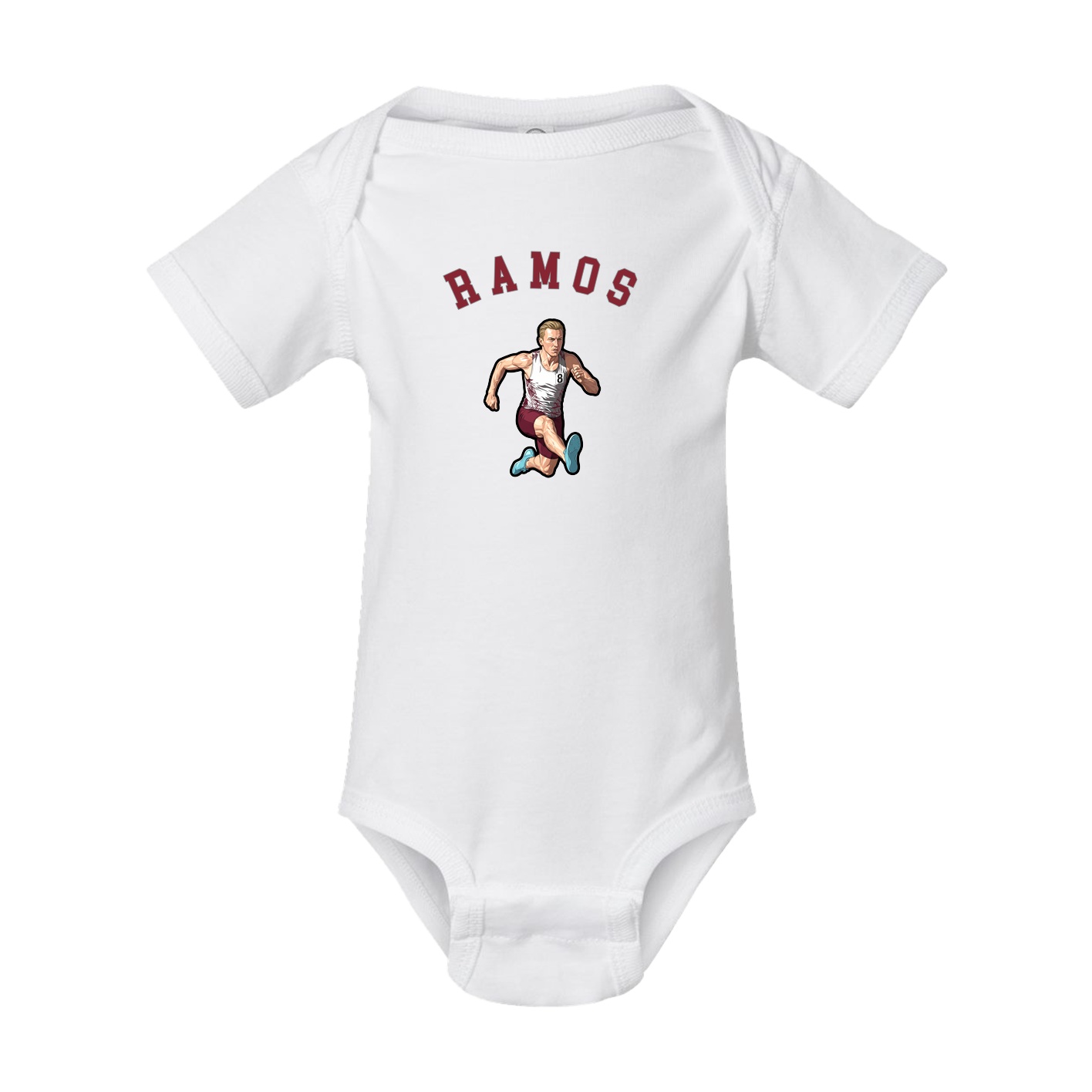 Baby Onesie — Shirsey Arch in White