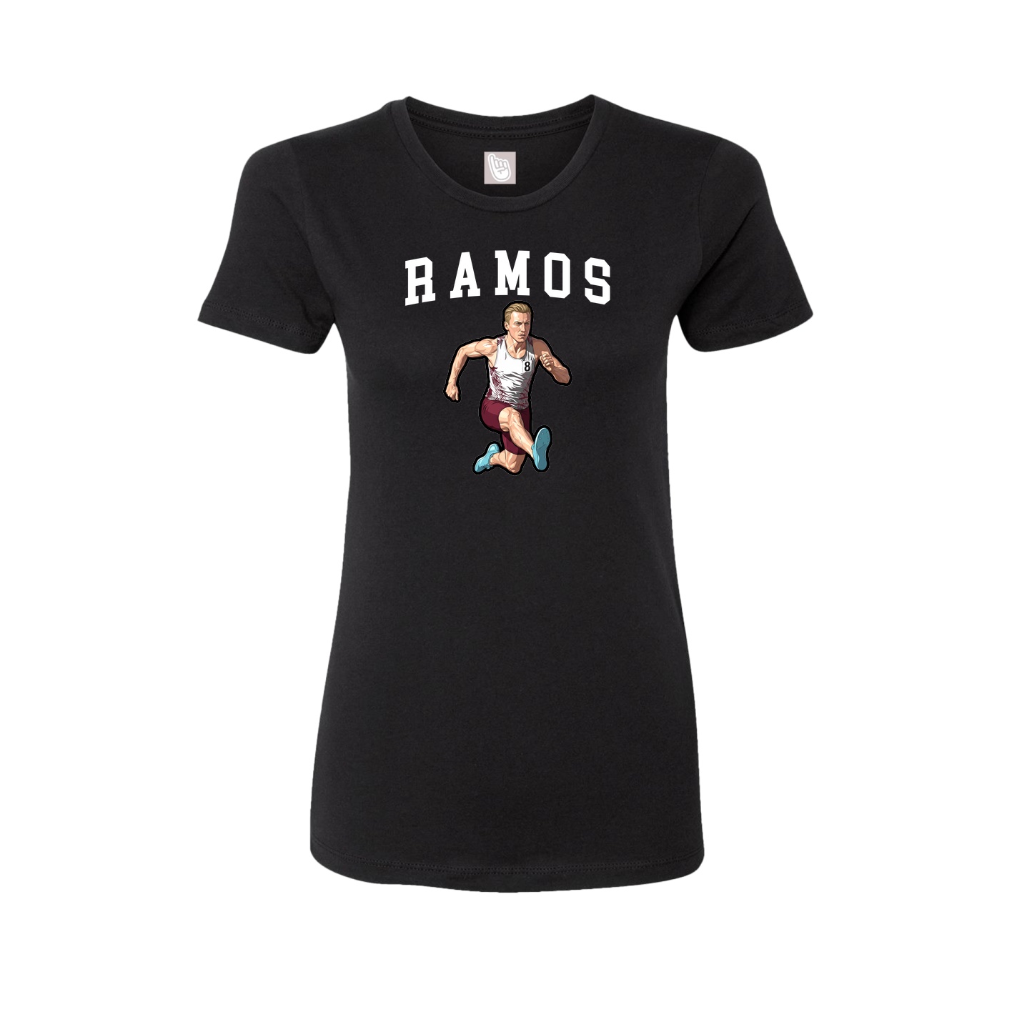 Fitted Women's Tee — Shirsey in Black
