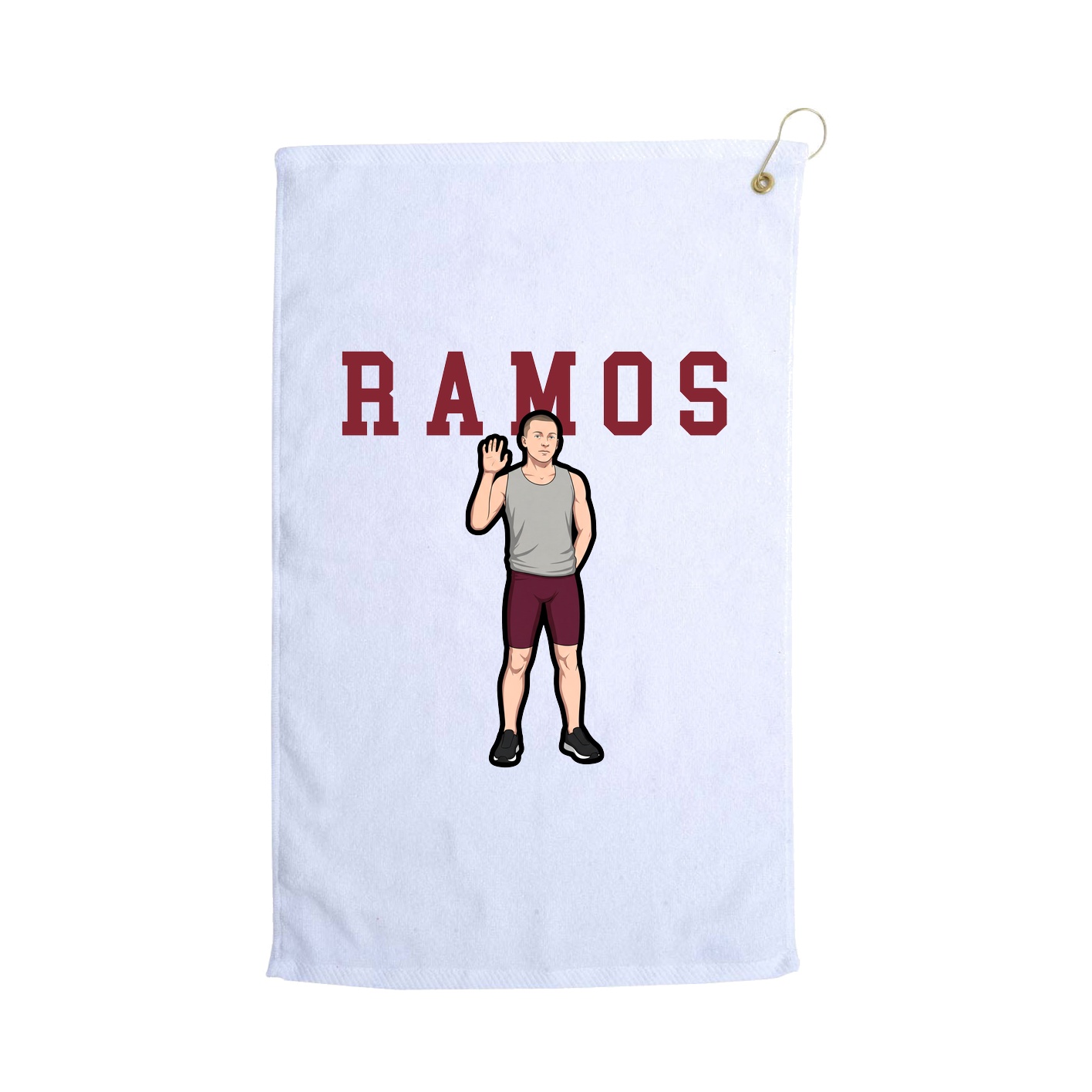Golf Towel — Shirsey in White