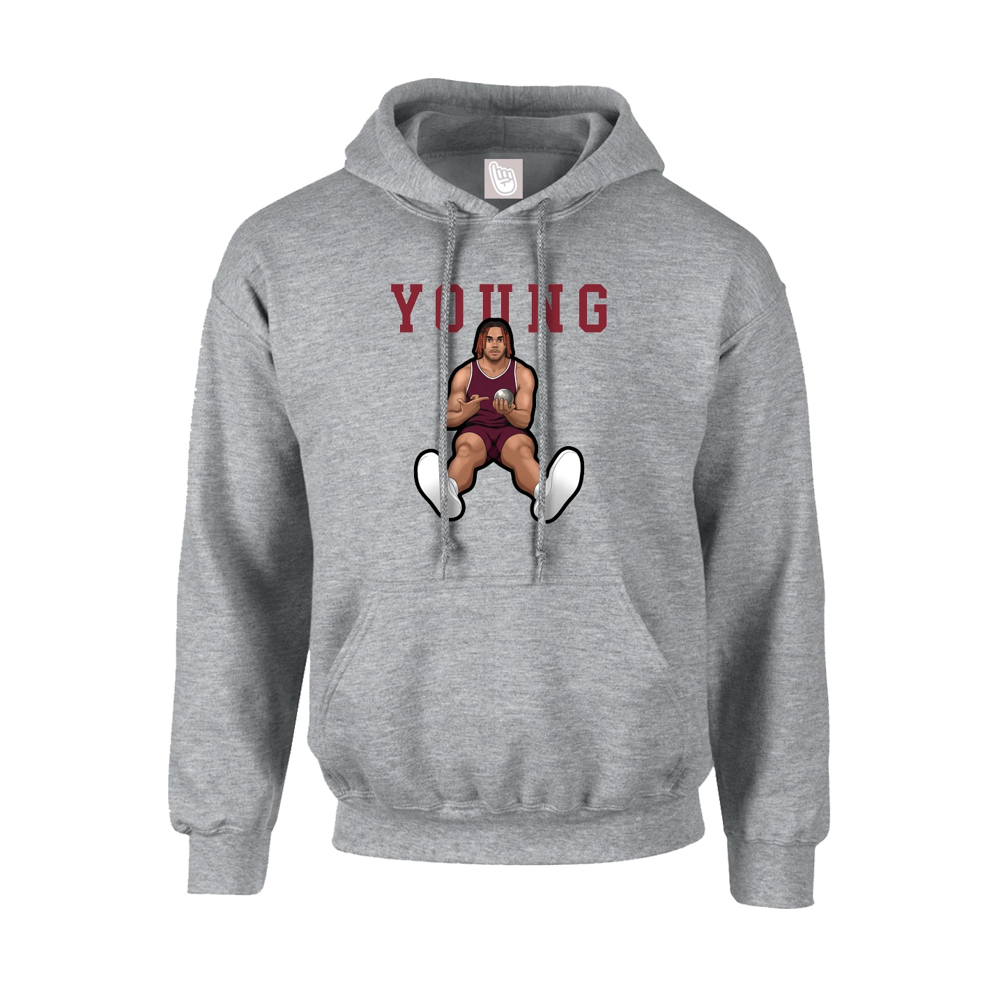 Youth Hoodie — Shirsey in Grey