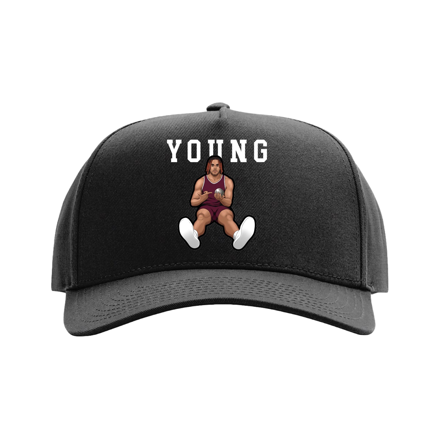 Full Fabric Five-Panel Champ Cap