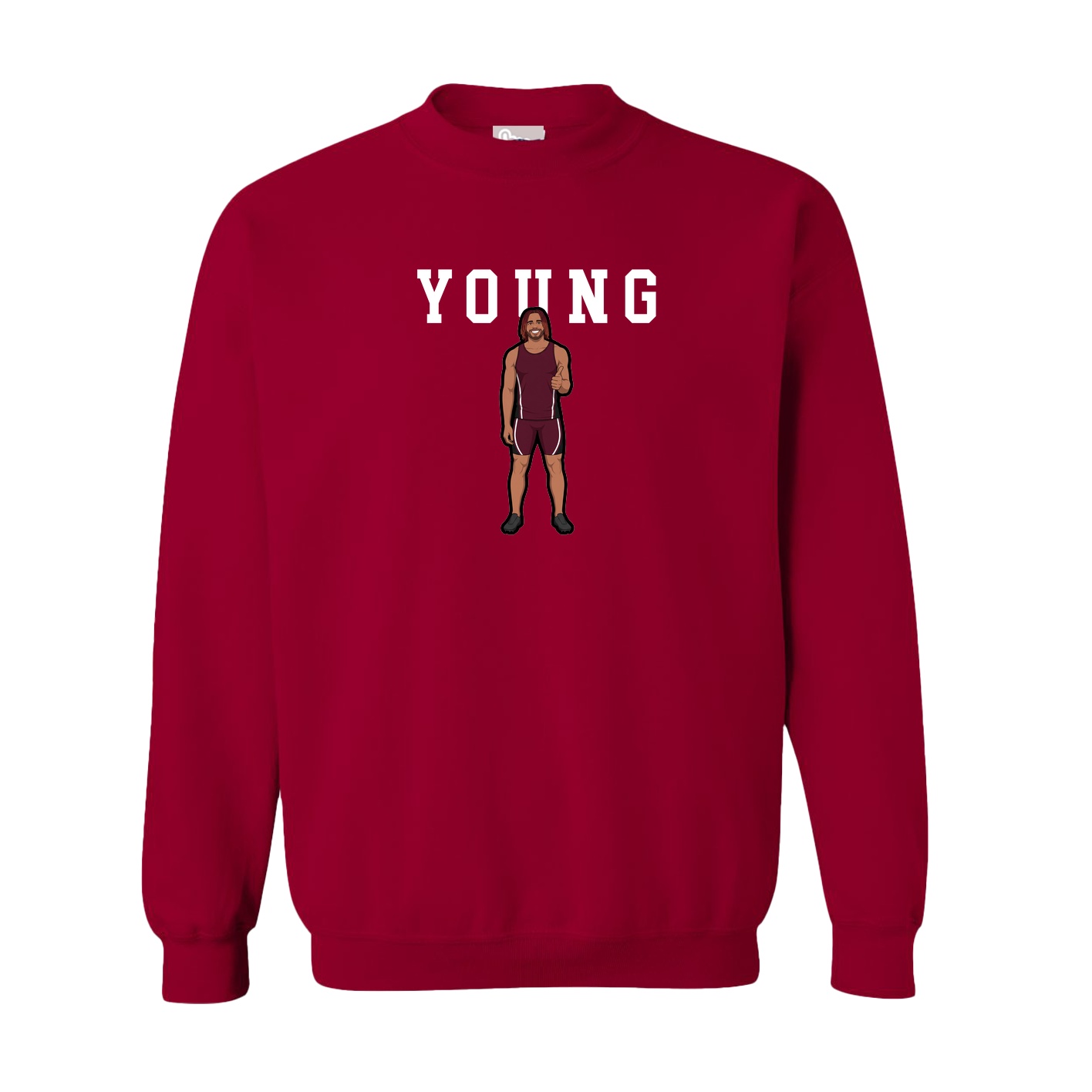 Fleece Crew — Shirsey in Cardinal