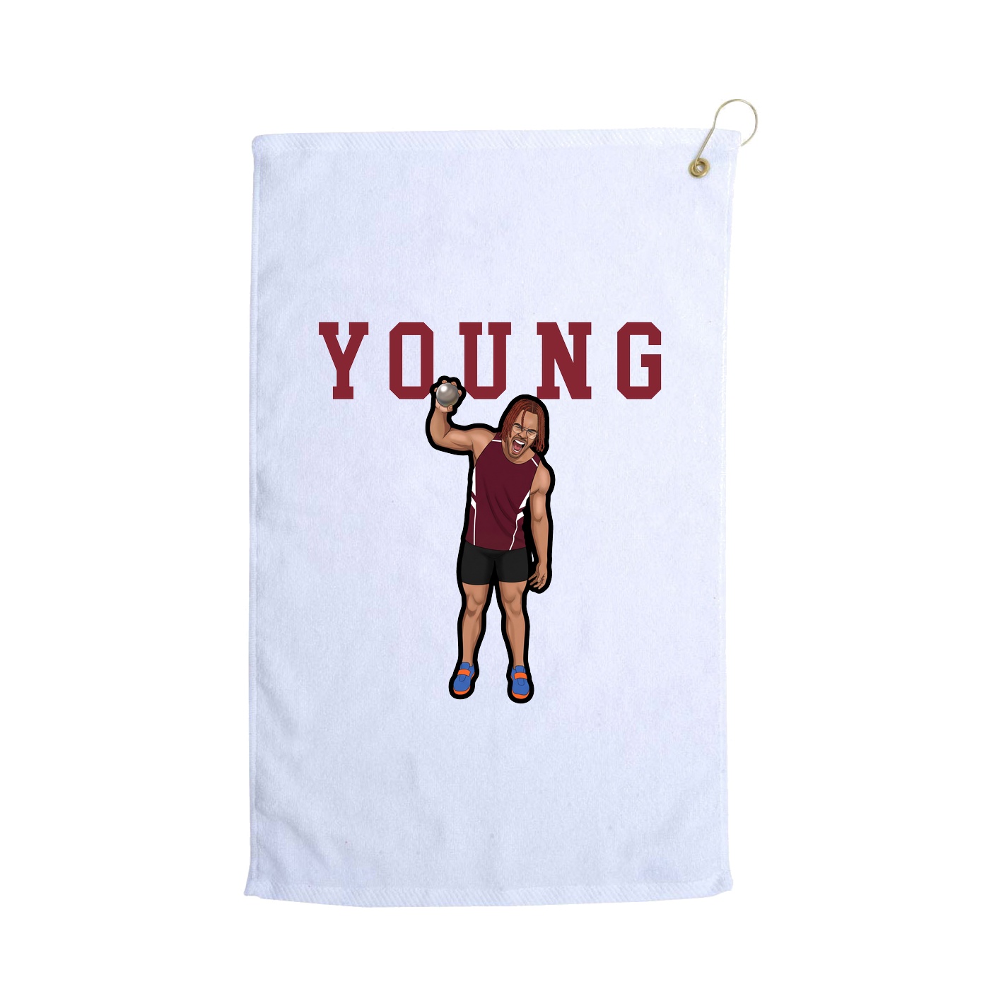 Golf Towel — Shirsey in White