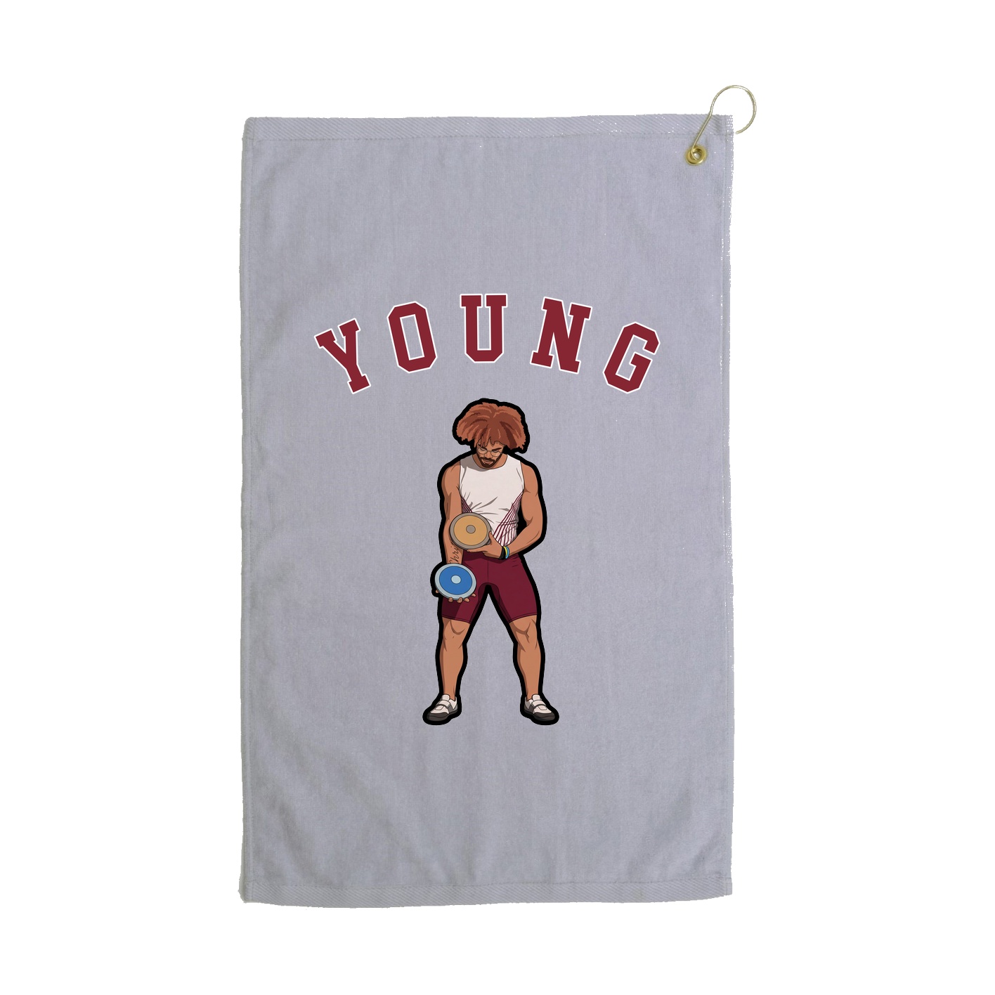 Golf Towel — Shirsey Arch in Grey
