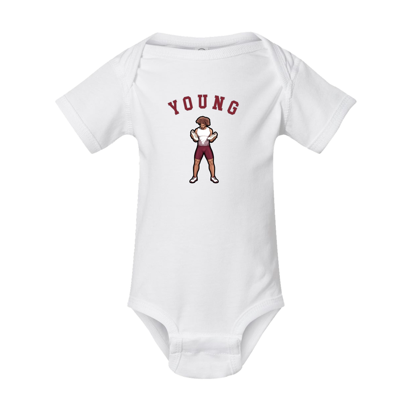 Baby Onesie — Shirsey Arch in White