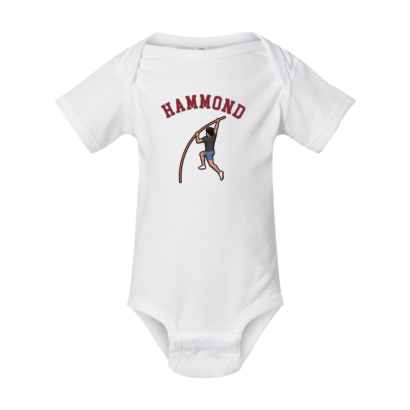 Baby Onesie — Shirsey Arch in White