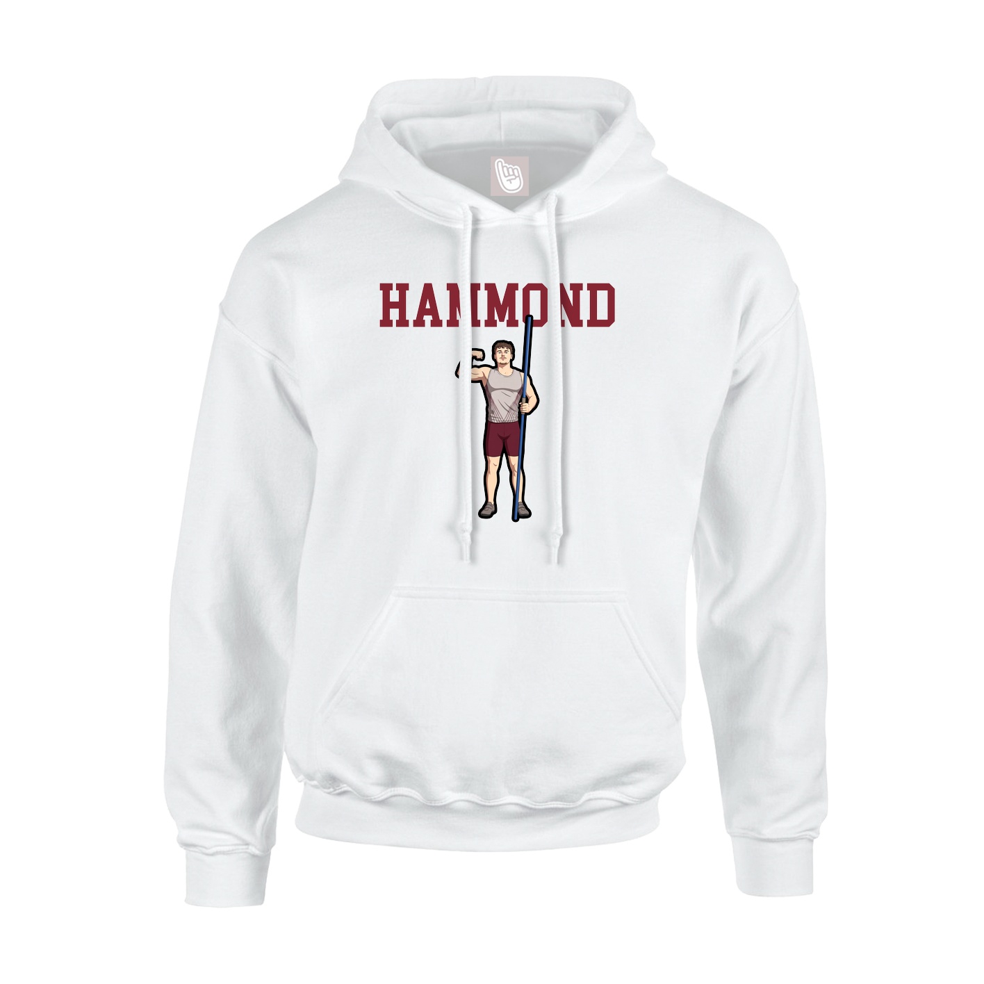 Youth Hoodie — Shirsey in White