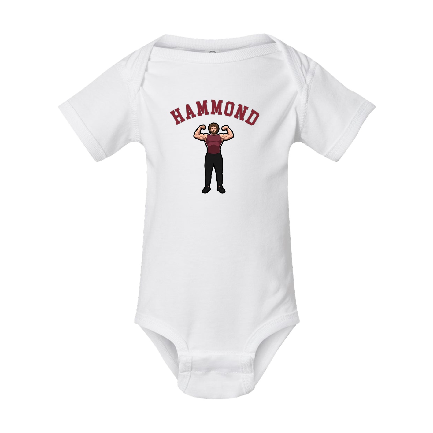 Baby Onesie — Shirsey Arch in White