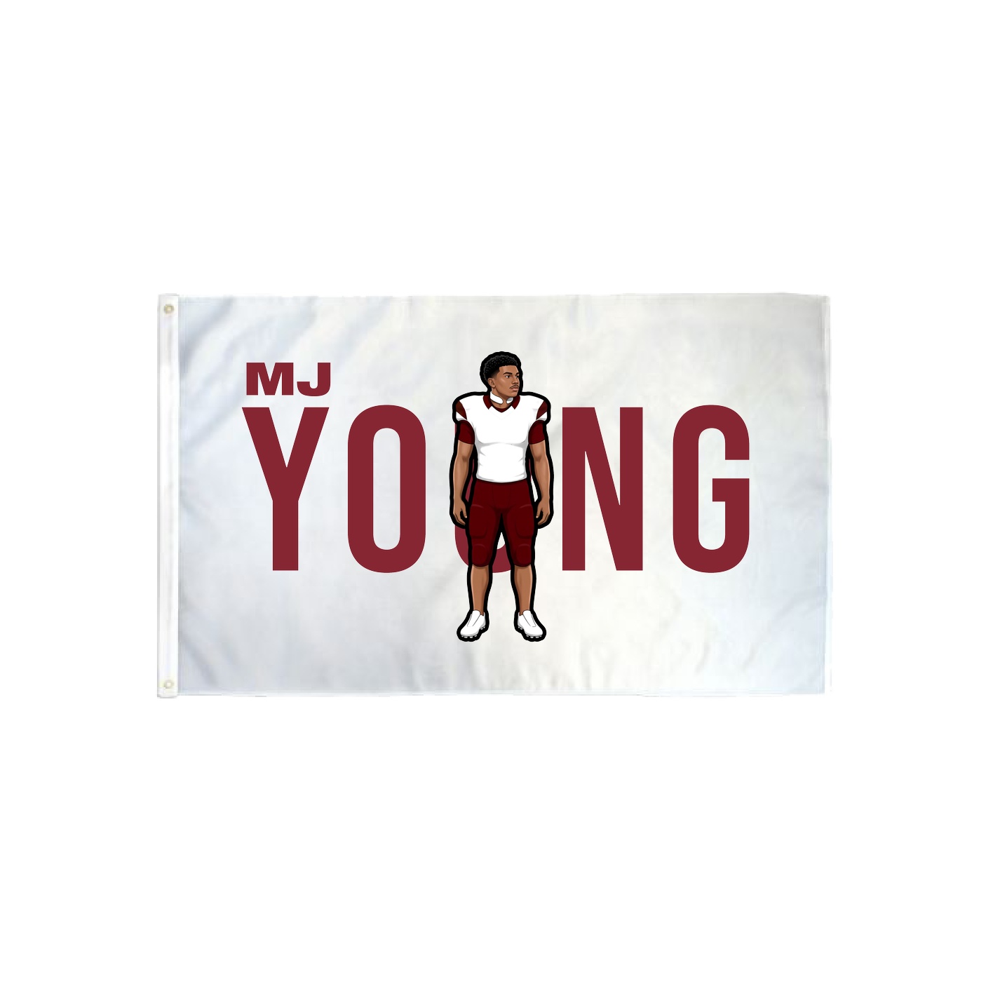 3x5 Flag — Player Name in Classic
