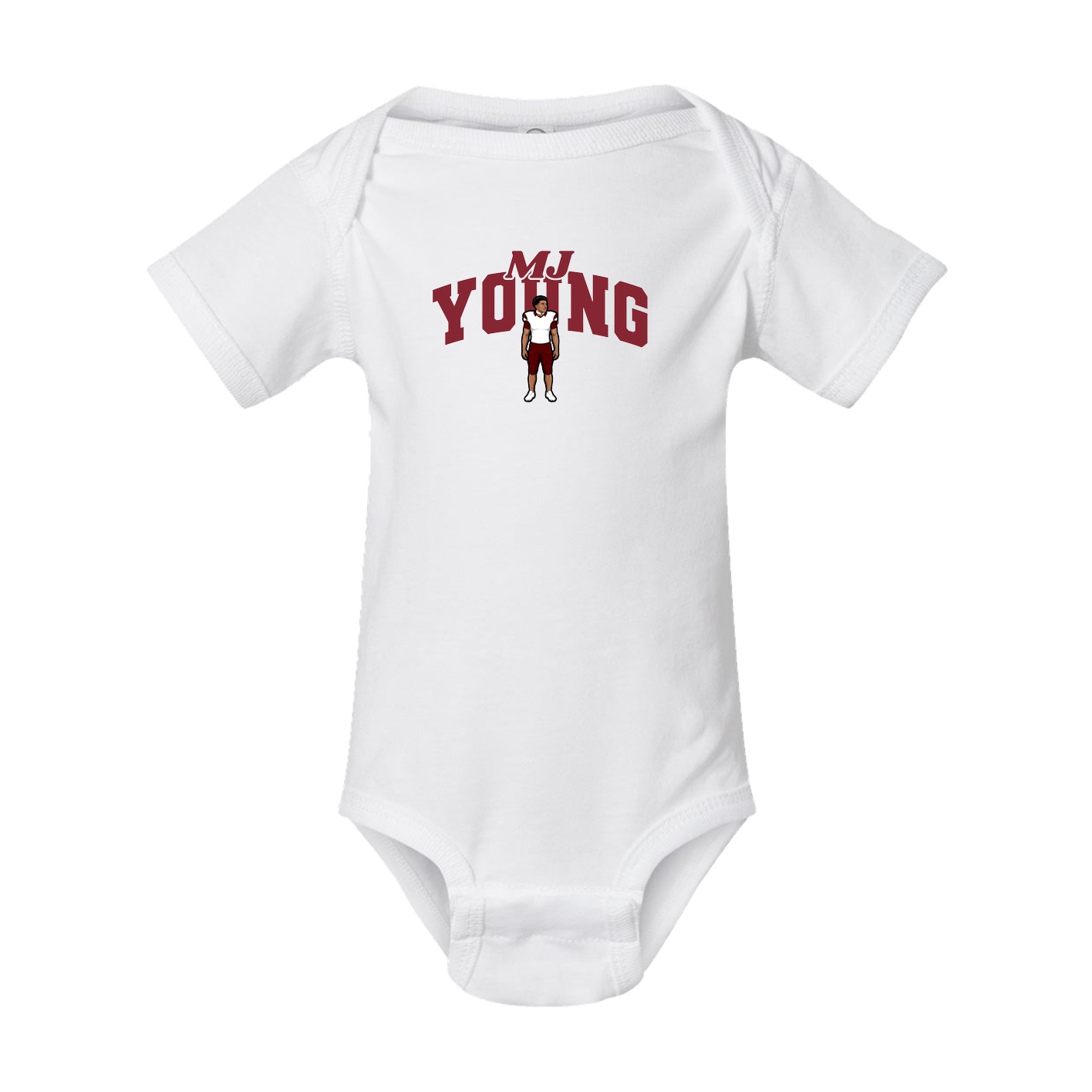 Baby Onesie — Signature Arch in White