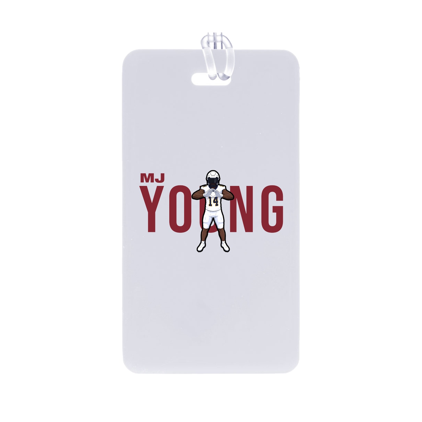 Bag Tag — Player Name in Classic