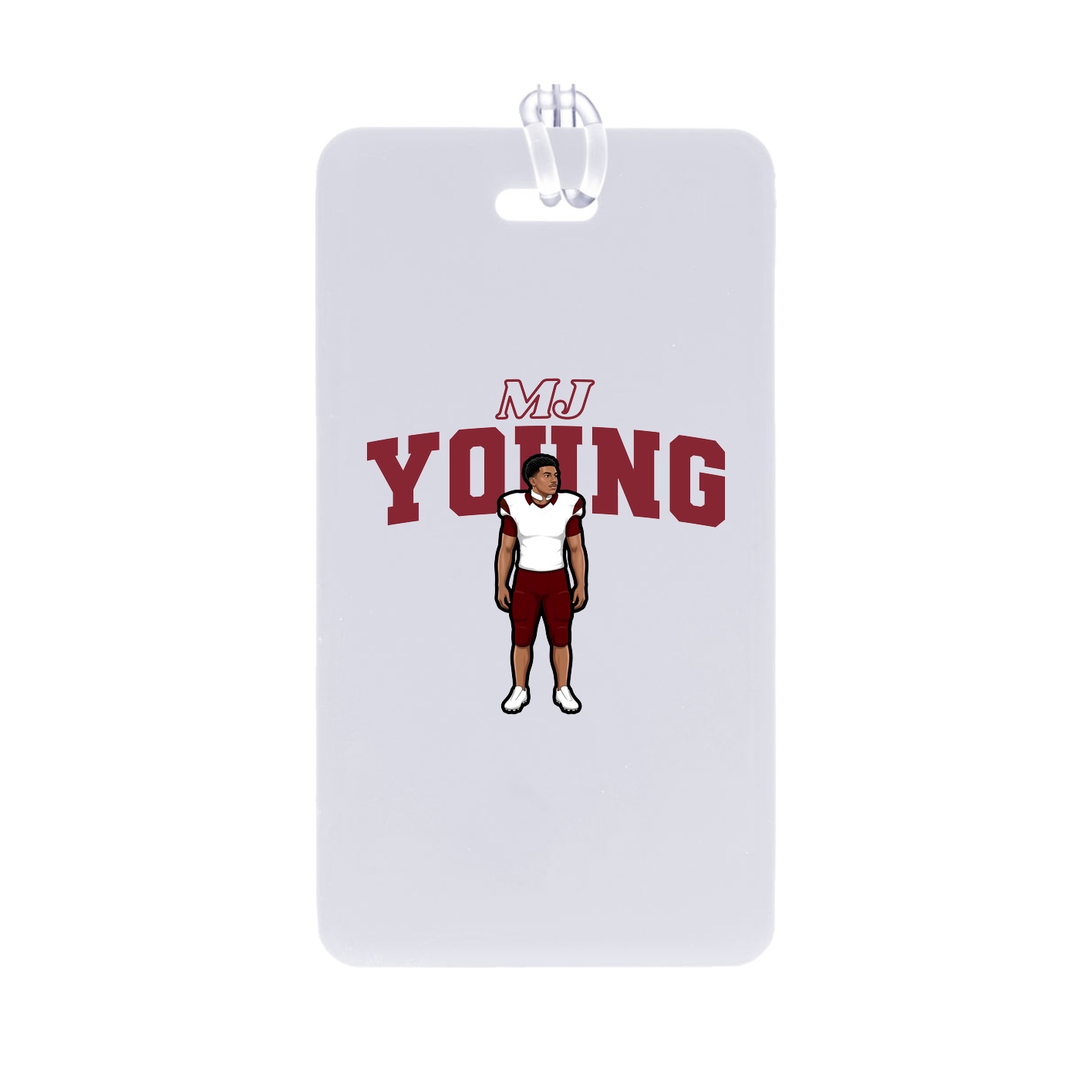 Bag Tag — Name Arch in Classic