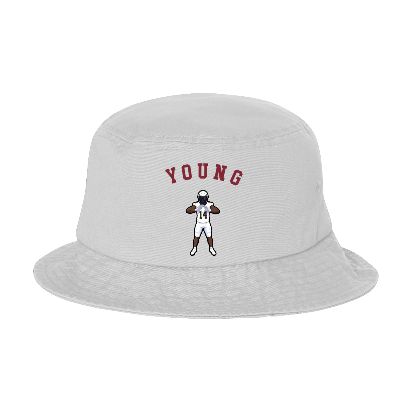 Bucket Cap — Shirsey Arch in White