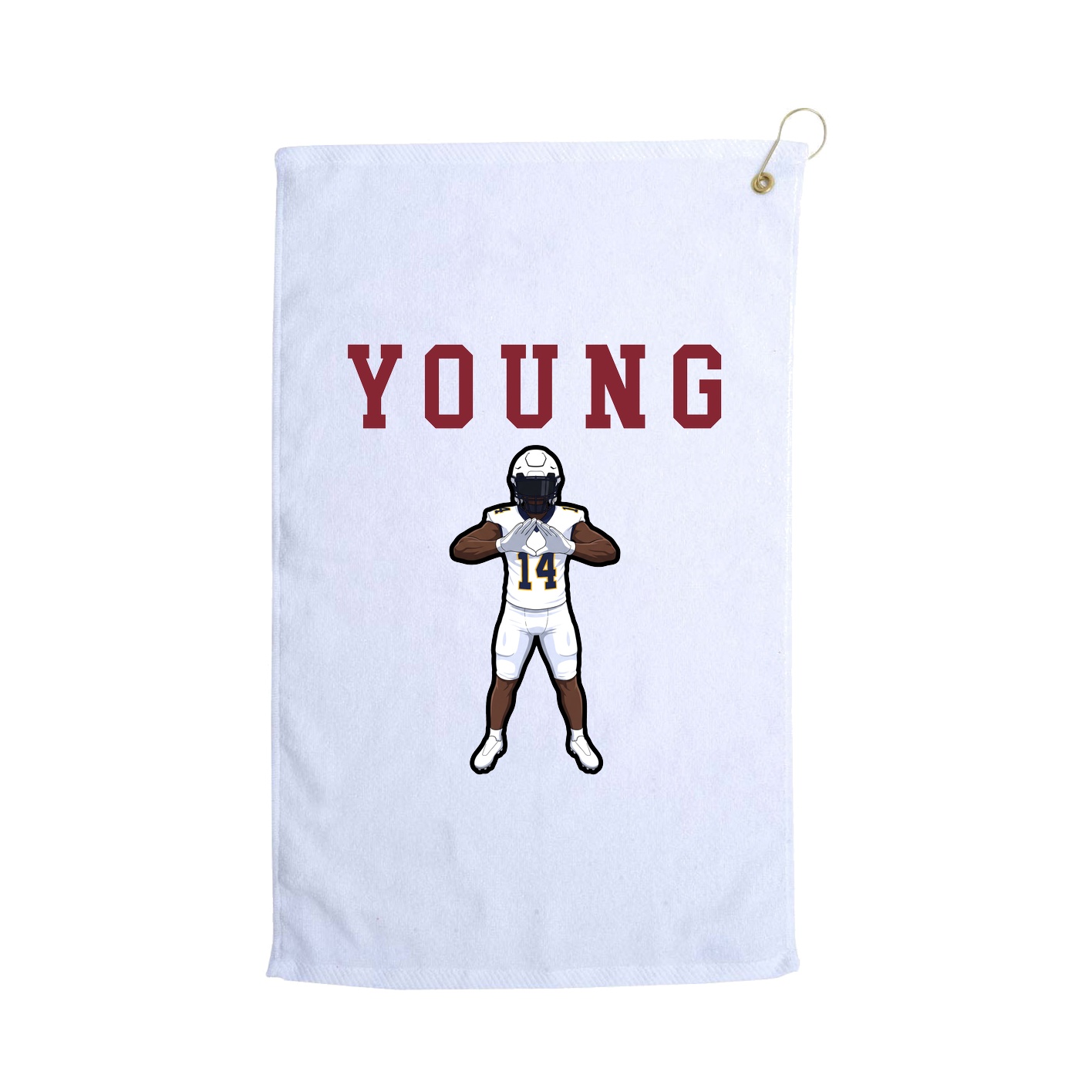 Golf Towel — Shirsey in White