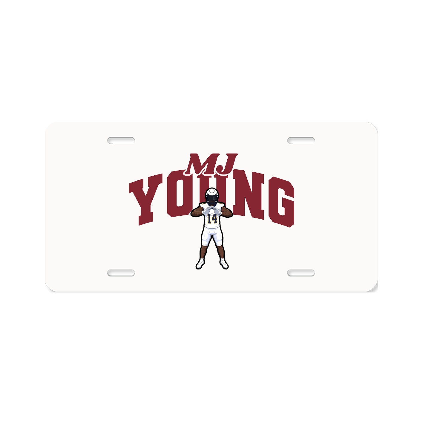 License Plate — Signature Arch in Classic