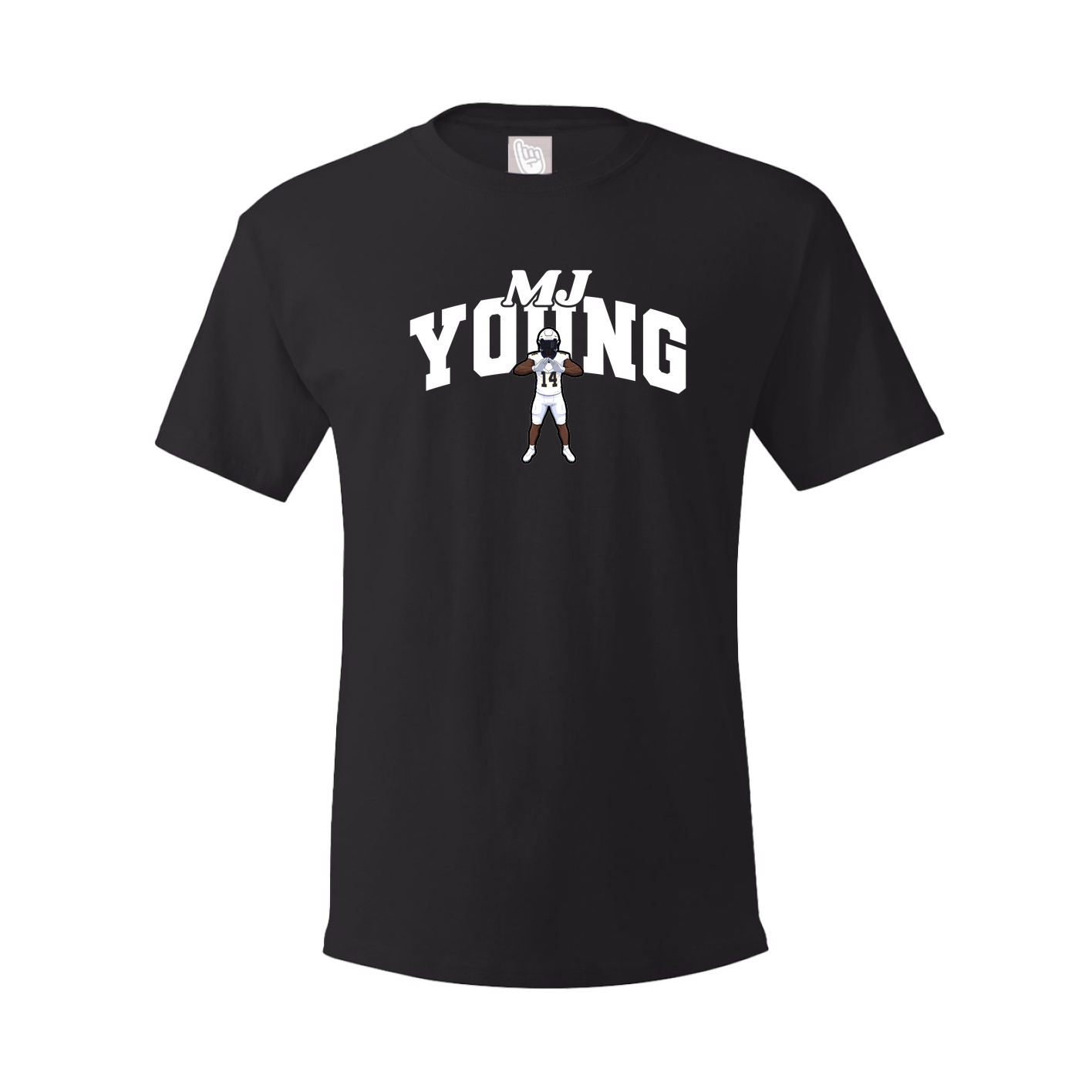 Tee — Signature Arch in Black