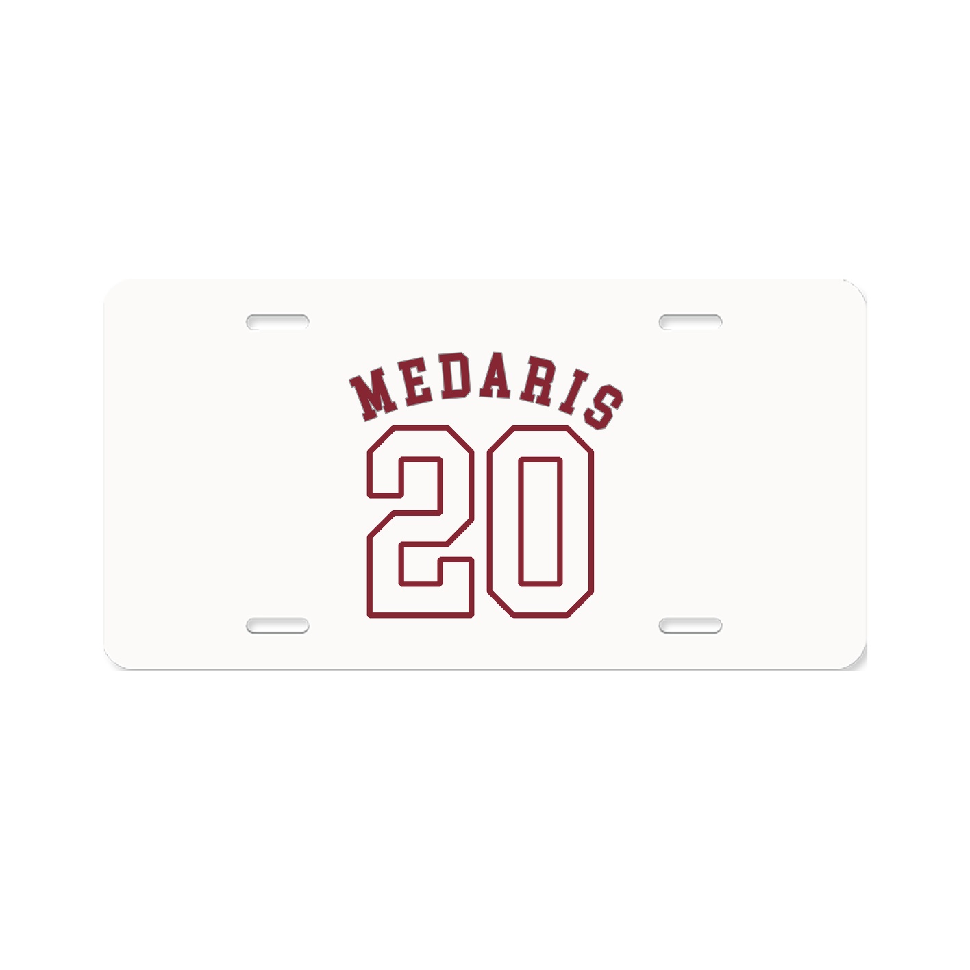 License Plate — Shirsey Arch in Classic