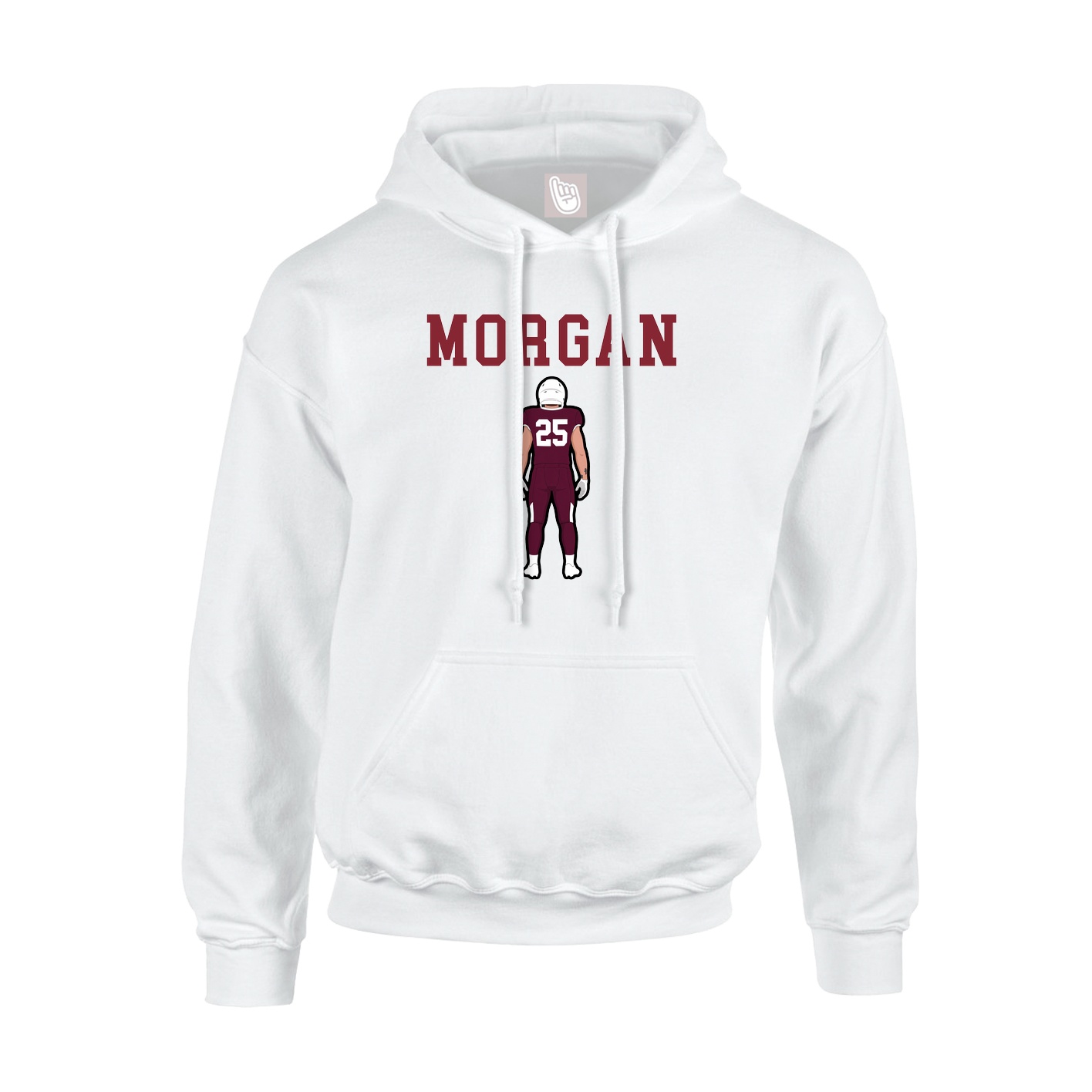Youth Hoodie — Shirsey in White