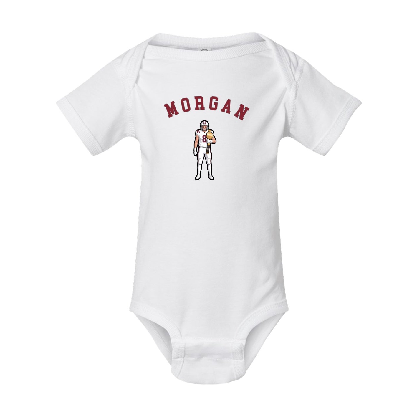 Baby Onesie — Shirsey Arch in White