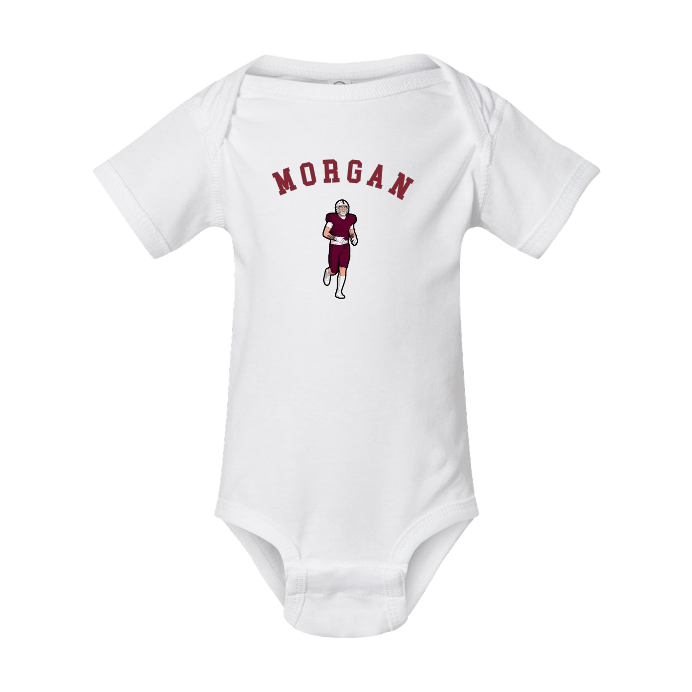 Baby Onesie — Shirsey Arch in White