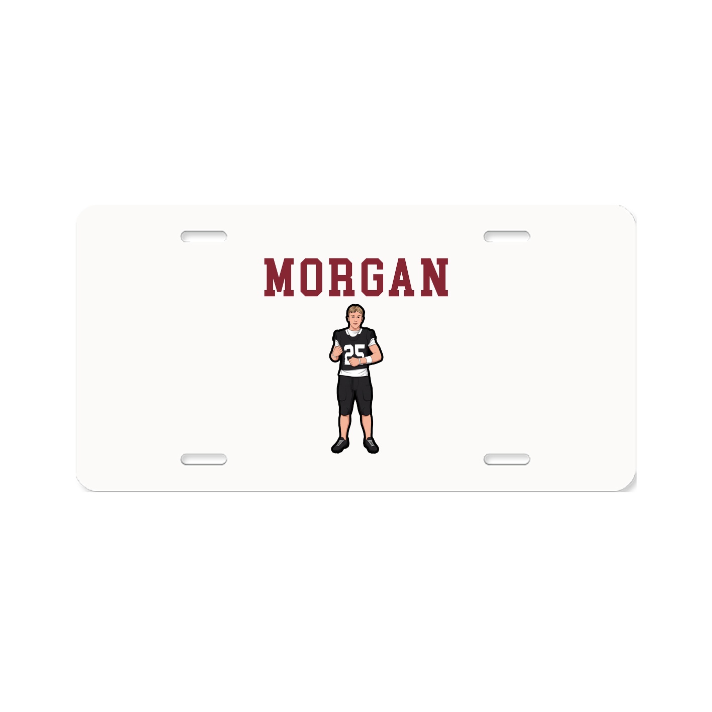 License Plate — Shirsey in Classic