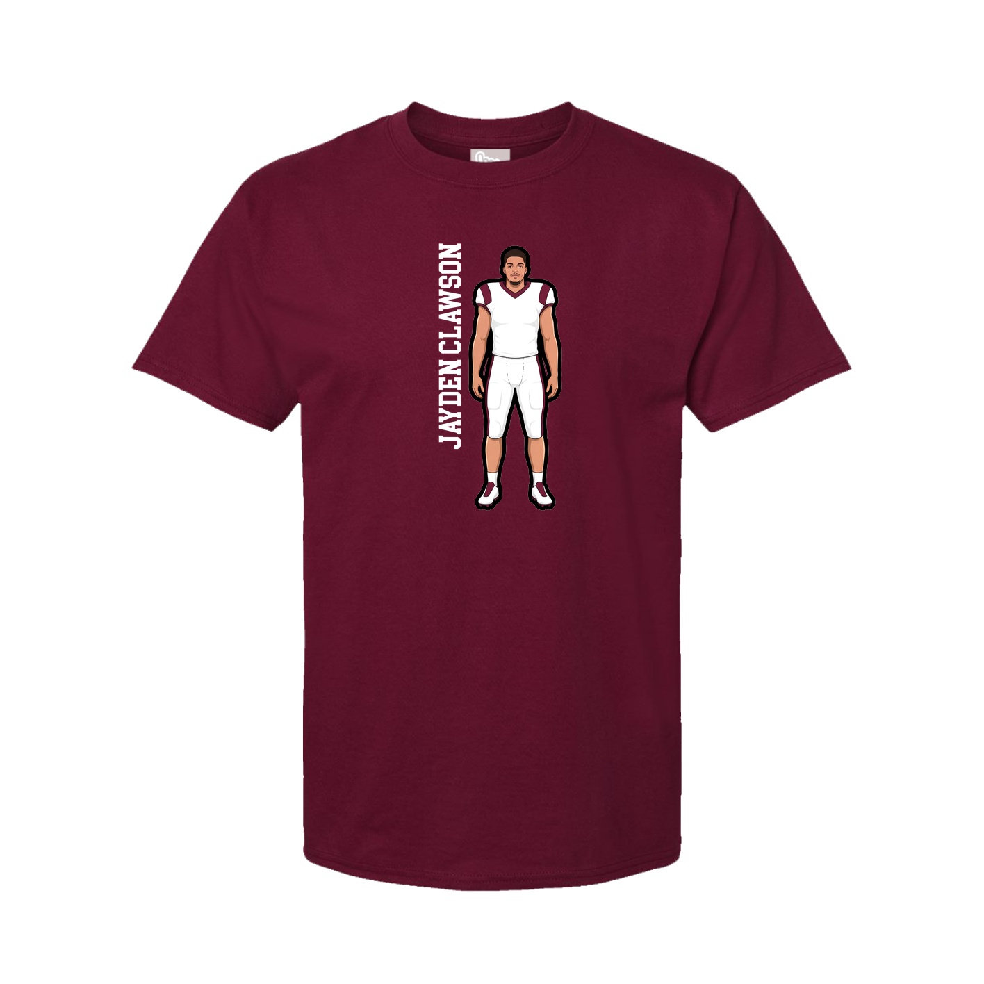 Youth Tee — Classic in Cardinal