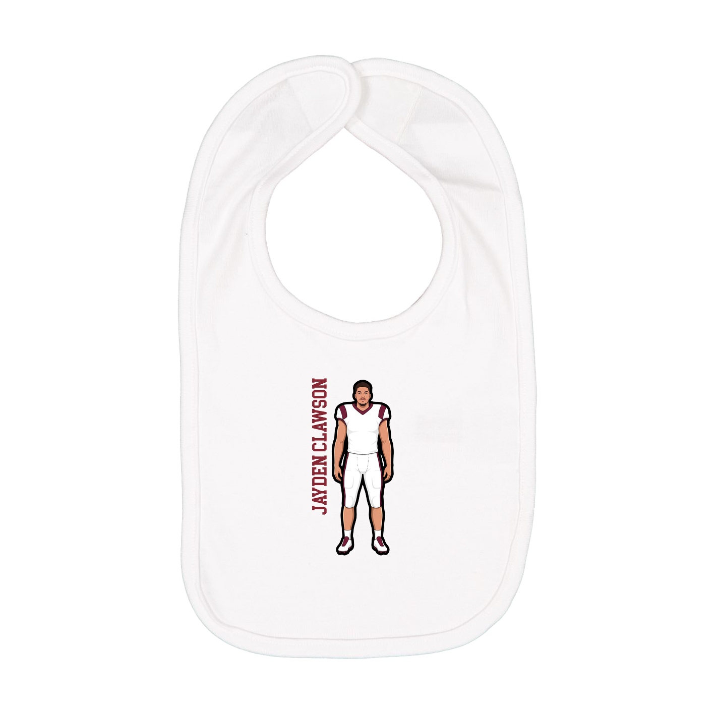 Infant Bib — Classic in White