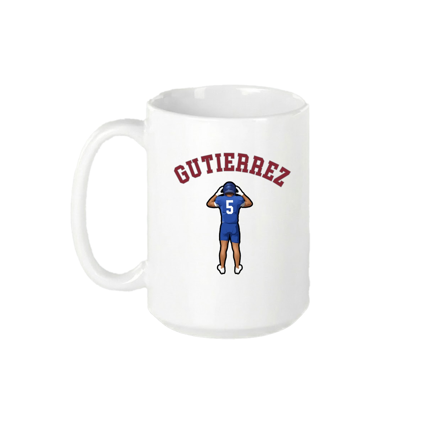 15oz Coffee Mug — Shirsey Arch in White