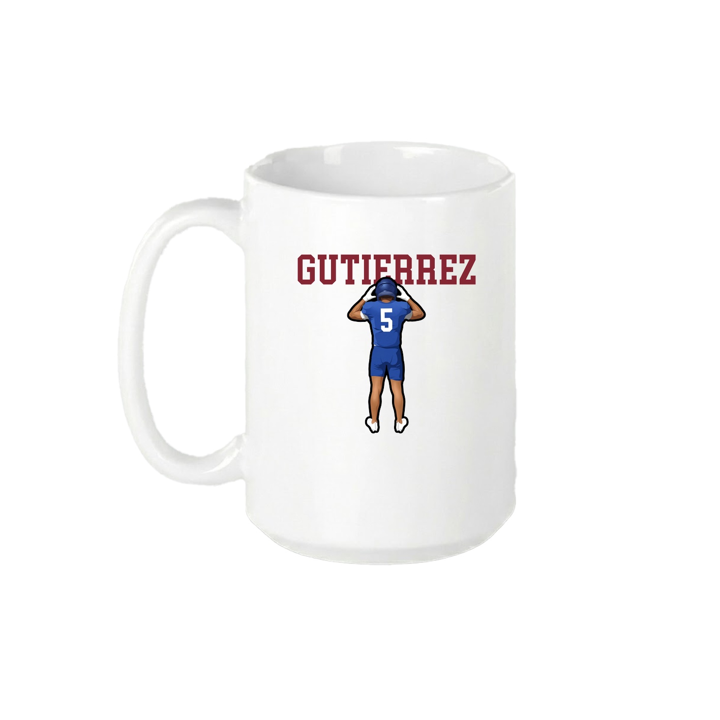 15oz Coffee Mug — Shirsey in White